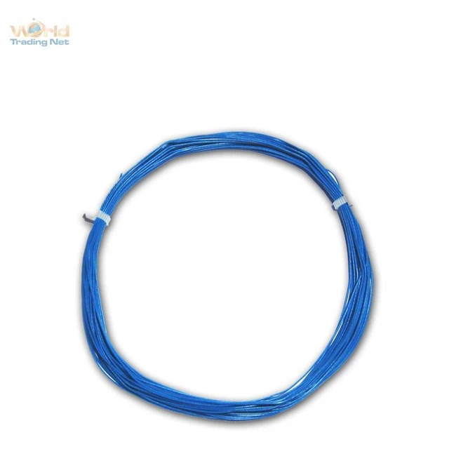 ( 0,45€/ M) 10m Décodeur Galon Bleu Flexible 0,5mm/0, 04mm ² Luetze