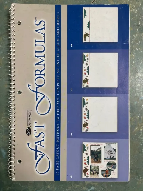 RARE 1998 Collector Fast Formulas Creative Memories Scrapbook Ideas