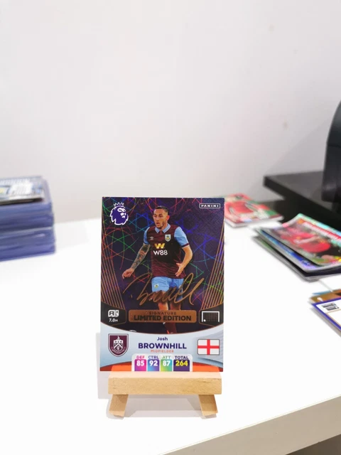 CARTE JOSH BROWNHILL Signature édition limitée - 2024 Adrenalyn XL