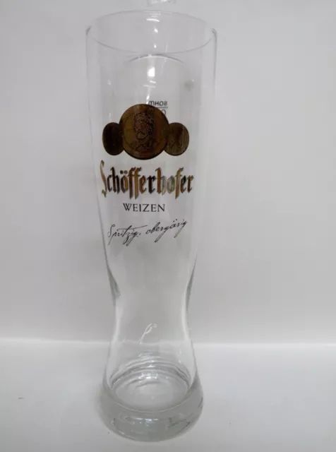 SCHOFFERHOFER LARGE GERMAN Beer Glass (9 7/8