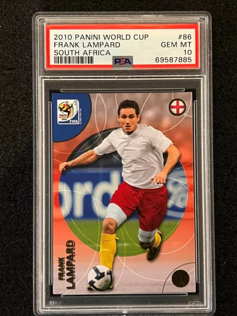 2010 Panini World Cup Germany 94 Frank Lampard PSA 10