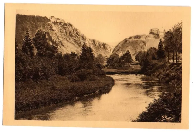 CPSM PF 25 - Environs de MALBUISSON (Doubs) - Les Forts et le Doubs