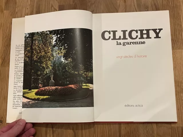 Livre Clichy La Garenne 20 siècles d'histoire (L3) 3