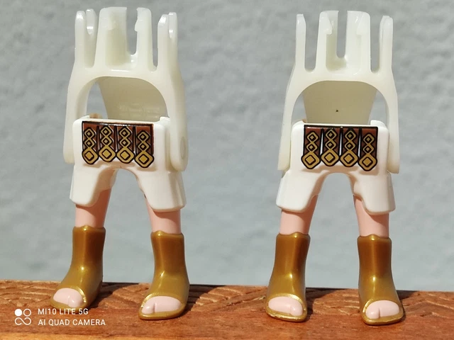 Lot De 3 Casques (yelmos) De Légionnaires Romains Playmobil - Pièces Détachées D'occasion - Fabriqué En Allemagne