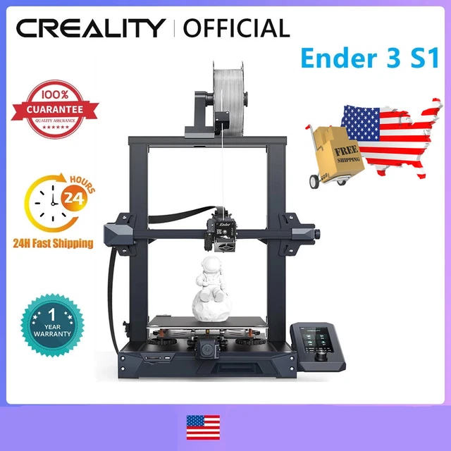 CREALITY ENDER3 S1 3D Printer Direct Drive CR Touch Auto Leveling 3D