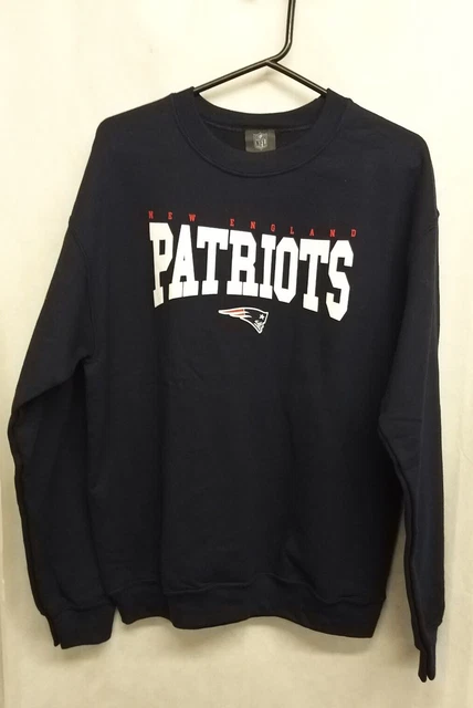 Felpa NFL New England Patriots, taglia media, colore navy