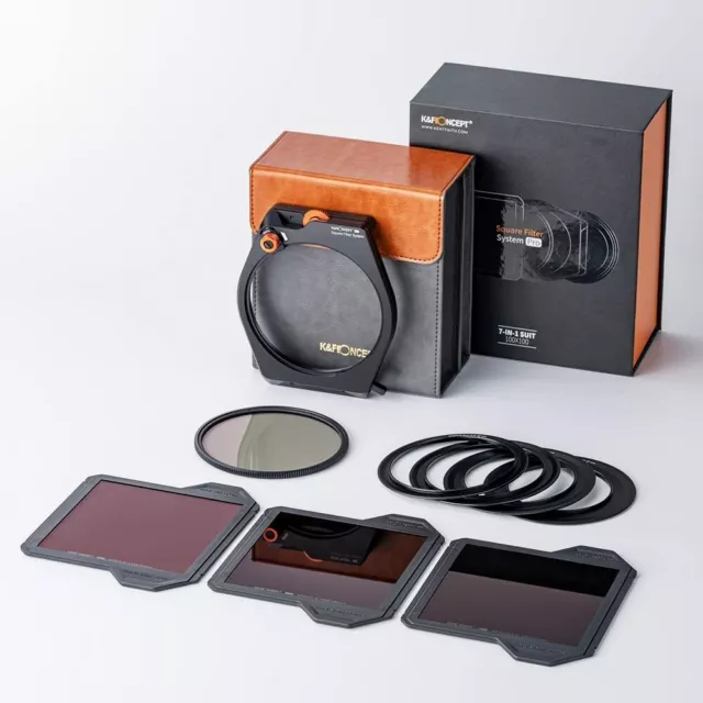 100x100 mm Pro Système de Filtre Carré CPL + ND1000