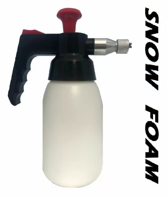 1000ml Heavy Duty Snow Foam Pressure Sprayer Hand Foamer Pump Action Spray
