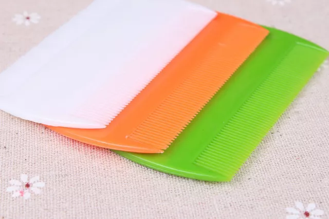 3PCS Double Sided  Durable For Head Lice Detection Comb Pet Dog Flea 2