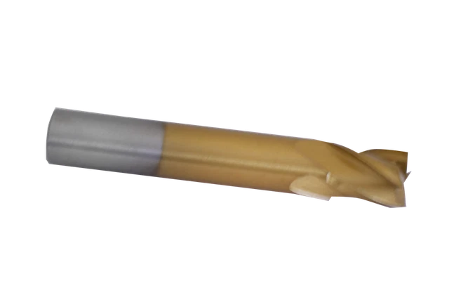 HSS fraise à rainure à queue cylindrique 4-dents (DIN844) Ø 10mm