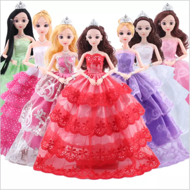 Any 30 Popular dresses&30 pair shoes@@PRETTY Barbie Doll Sized Clothes/Accessory