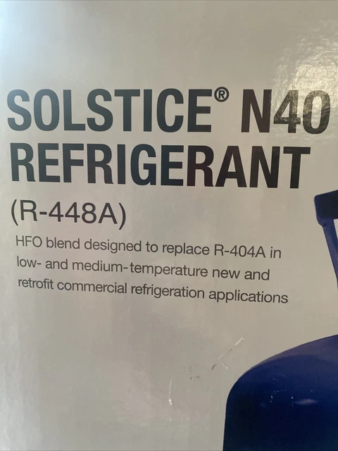Honeywell Solstice N40 25 lbs Cylinder (R-448A)