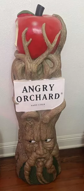 Angry Orchard Hard Cider Tree Store Display 47" Man Cave Great Condition