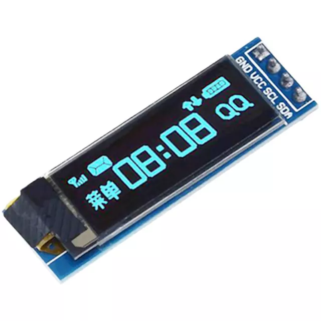 0.91 Inch OLED Module Resolution 128X32 OLED LCD LED Display Module IIC 4-pDC