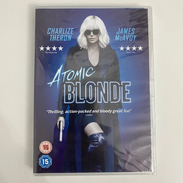 Atomic Blonde Charlize Theron 2017 New DVD Top-quality Free UK shipping SEALED