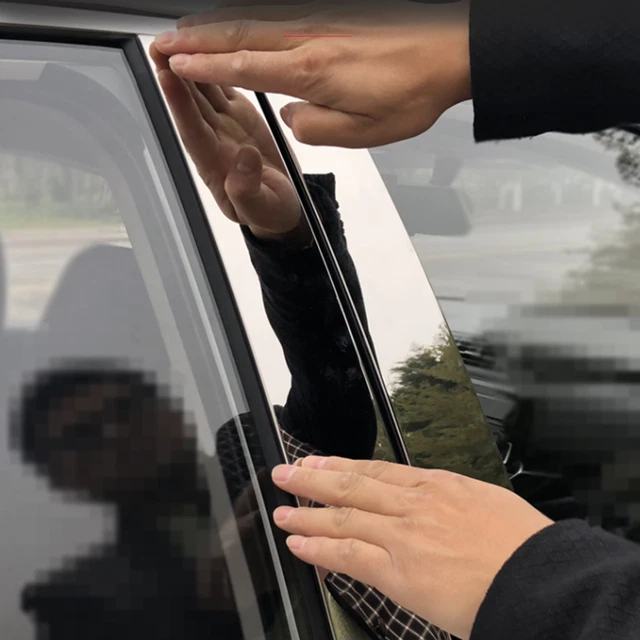 FOR HONDA CRV CRV 20232024 Chrome steel Window B Pillar Posts Panel