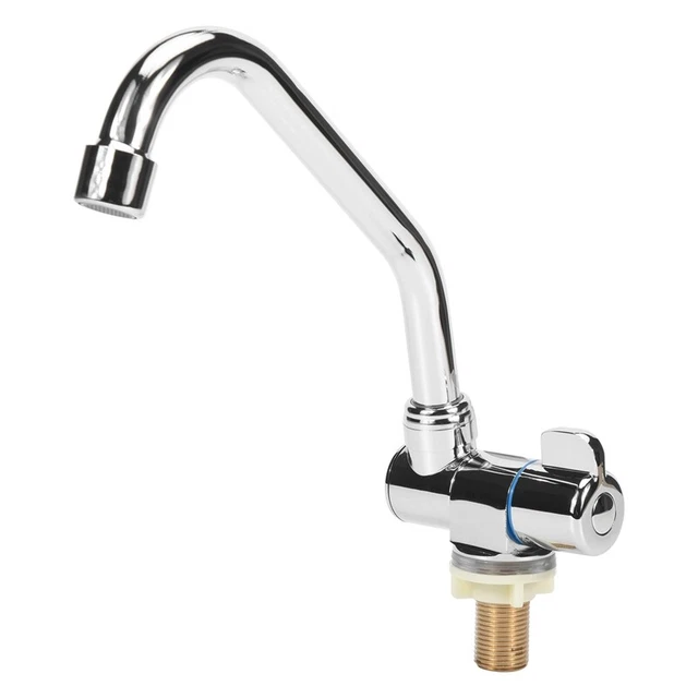 Rubinetto camper pieghevole, girevole a una mano, ponte/montaggio a parete R8D1