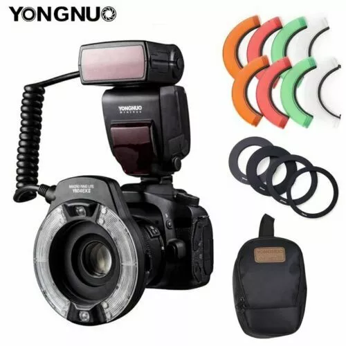 Yongnuo YN14EX II TTL Macro Ring Flash Speedlite Led Light  for Canon Sony Camer