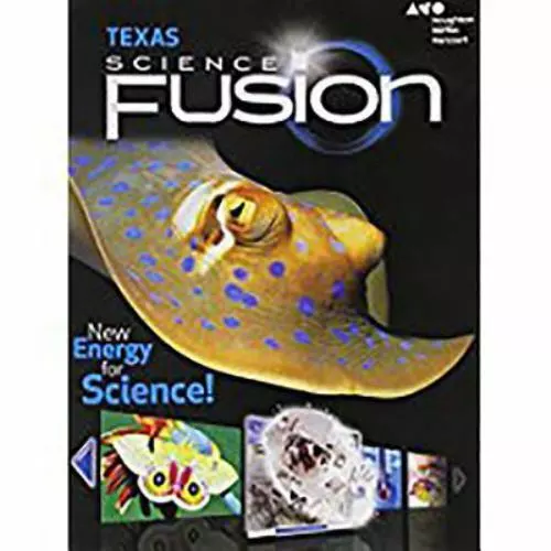 Science Fusion Texas: Student Editi- paperback, HOUGHTON MIFFLIN HAR, 0544025504