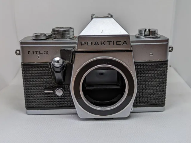 PRAKTICA MTL 3 35mm SLR Film Camera Body Only Reed Description