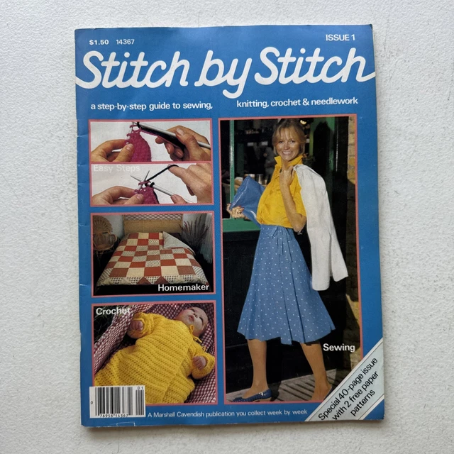 VINTAGE STITCH BY Stitch Magazines Issues 1, 2, 3, & 4 £6.57 - PicClick UK