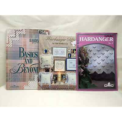 Hardanger Basics & Beyond, regalos, instrucción del cuadro de DMC, libros De Bordado De Colección