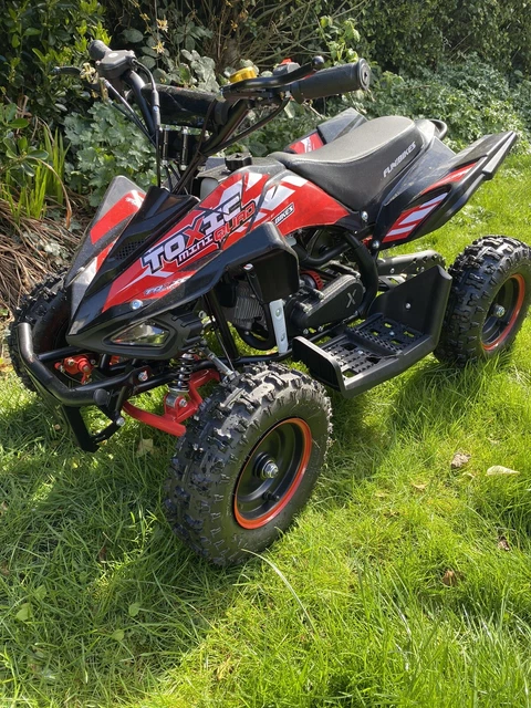 FUNBIKES TOXIC 50CC Red Kids Petrol Mini Quad Bike 360.00