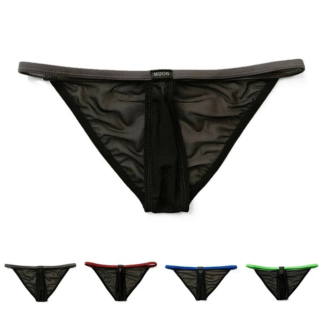 Sous-vêtements homme en tissu modal avec coupe basse et pochette bombée