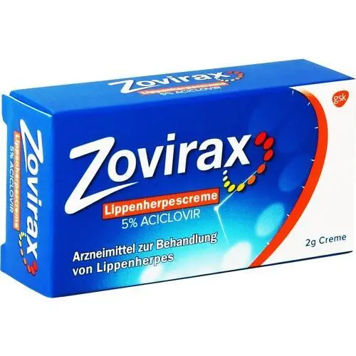 ZOVIRAX Lippenherpes Creme 2 g PZN 02799289