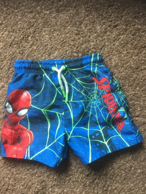 Costume Da Bagno Spider-Man Per Bambini - Boxer Da Mare Marvel Per Ragazzi 3-7 Anni - Foto 13