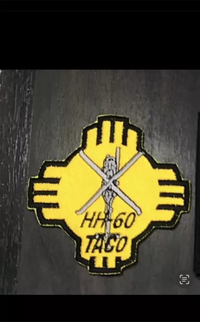 USAF 33rd RQS Rescue Squadron HH-60 TACO Patch