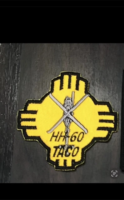 USAF 33rd RQS Rescue Squadron HH-60 TACO Patch USAF 33rd RQS Rescue Squadron HH-60 TACO Patch