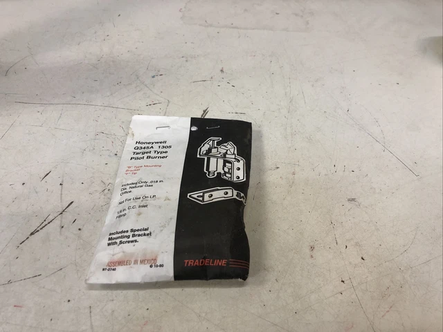 1 New Honeywell Q345A1305 Target Type Pilot Burner