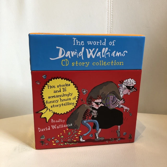 The World Of David Walliams Cd Story Collection Audio Book 5 Stories 14 cds