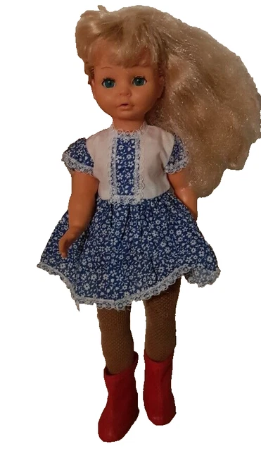 ANCIENNE POUPEE MANNEQUIN BELLA 31 14 jambes pliantes mèche magique