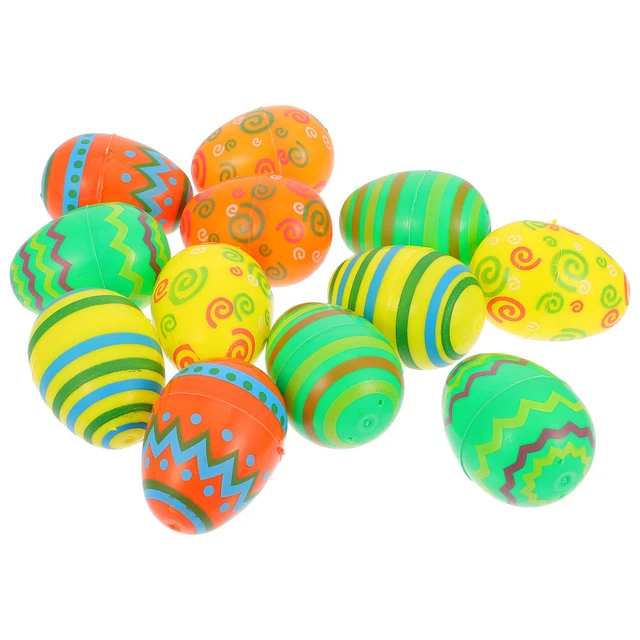 12 Pcs Zubehör Für Die Osterparty Ostereier Spielzeug Für Kinder Selbstgemacht
