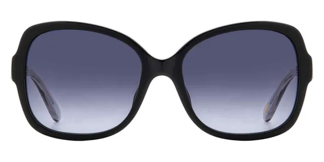 Fossil FOS 2121/S Sunglasses Women Black / Gray Shaded Oval 56mm New & Authentic