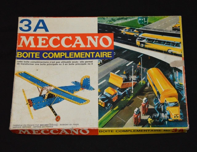 Lot De 3 Boîtes De Construction Anciennes Meccano / Hornby (Occasion)