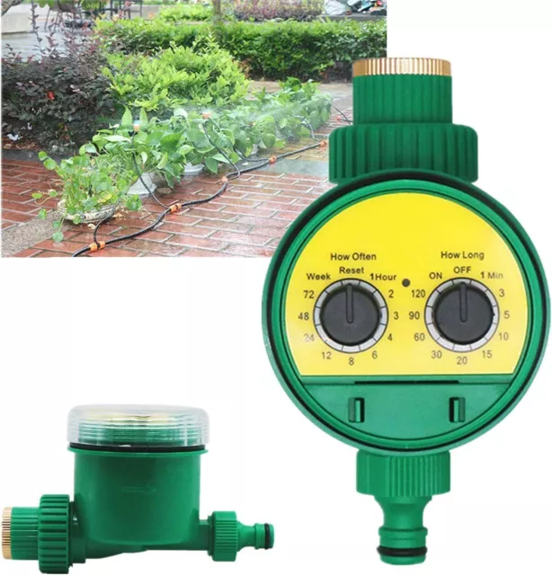 Garten Automatische Bewässerungscomputer Zeitschaltuhr  Wasser Wasserhahn Timer