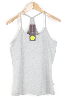 Sweaty Betty Arabesque Cami Grand Femmes Haut Dos Nageur Gris Chiné à Lanière 