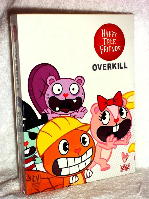 HAPPY TREE FRIENDS: Overkill (DVD, 2005, 4-Disc) NEW