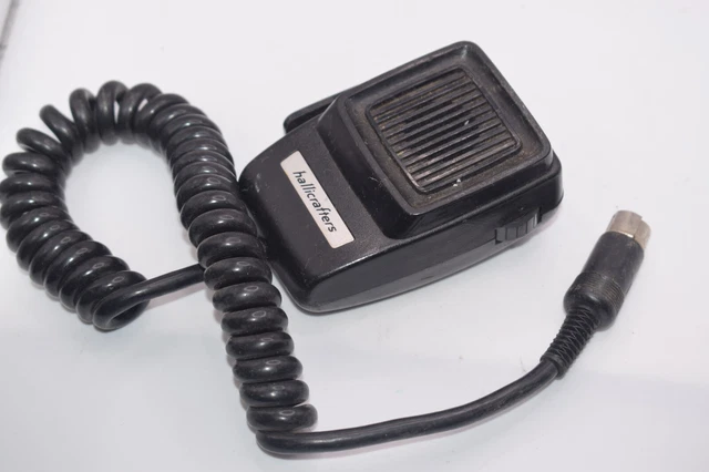 Hallicrafters Volume Control Palm Microphone   - Cb Ham Two Way Radio