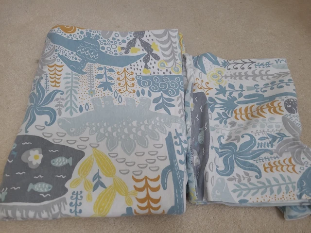 Ropa de cama y funda de almohada para niños pequeños noche de silencio algodón roto dinosaurios