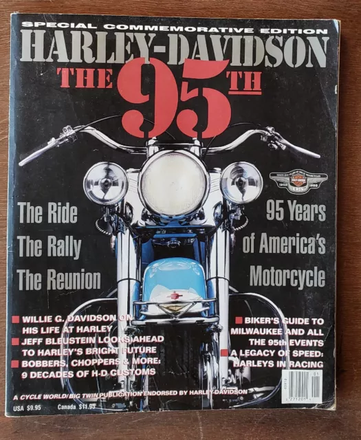 Harley-Davidson 95th Anniversary Special Commemorative Edition 1998 138 pages