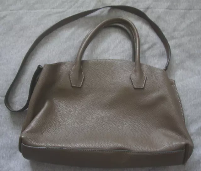 Prada Vitello Daino burgandy leather shopper, Tote bag - Ruby Lane