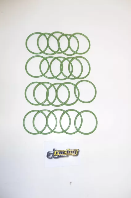 Krümmerdichtung 20x Auspuff exhaust seal gasket passt an Ktm Exc 125 250 00-20