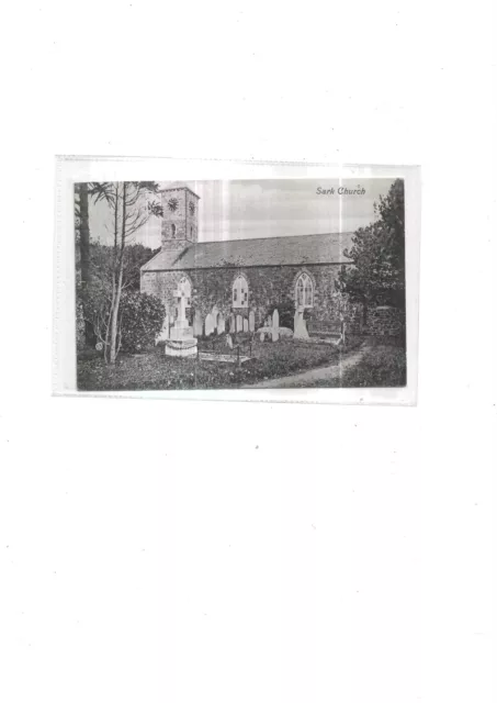 Channel Islands Postcard. "Sark Church"  Date Unknown