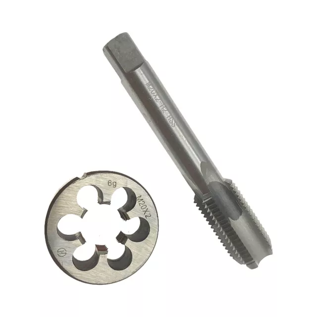 M20 x 2 Tap & Die RH M20 x 2mm Metric Thread Tap Right Hand HSS M20x2 Tap Die