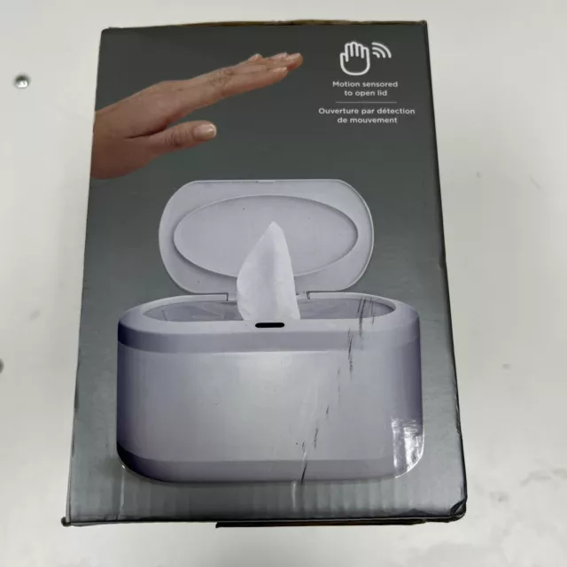 Munchkin Touch Free Baby Wipe Warmer Nightlight Handsfree Sensor-new open box