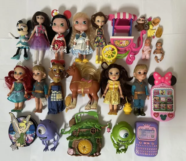 Disney Mini Toddler Dolls Famosa Minnie Mouse Lottie Enchentimals & More Disney